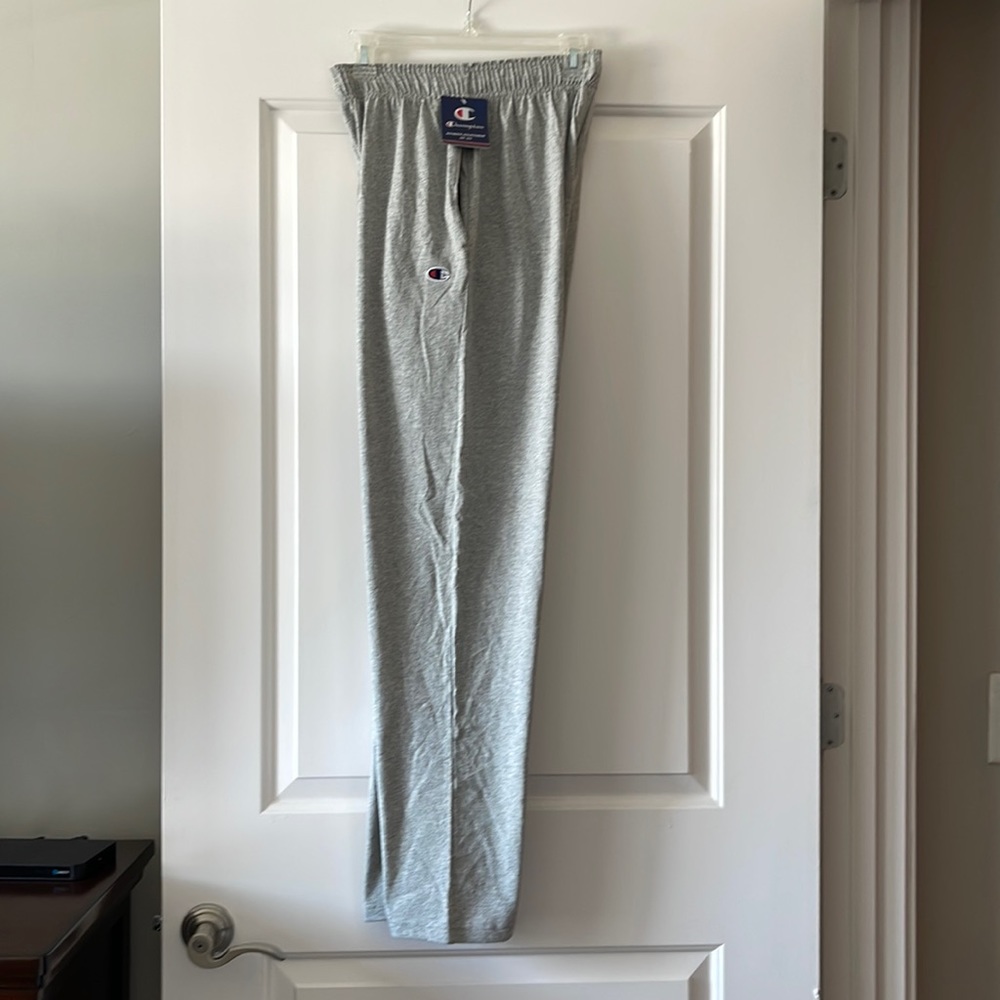 CHAMPION Authentic Athletic Wear Gray Lightweight Sweatpants NWT!